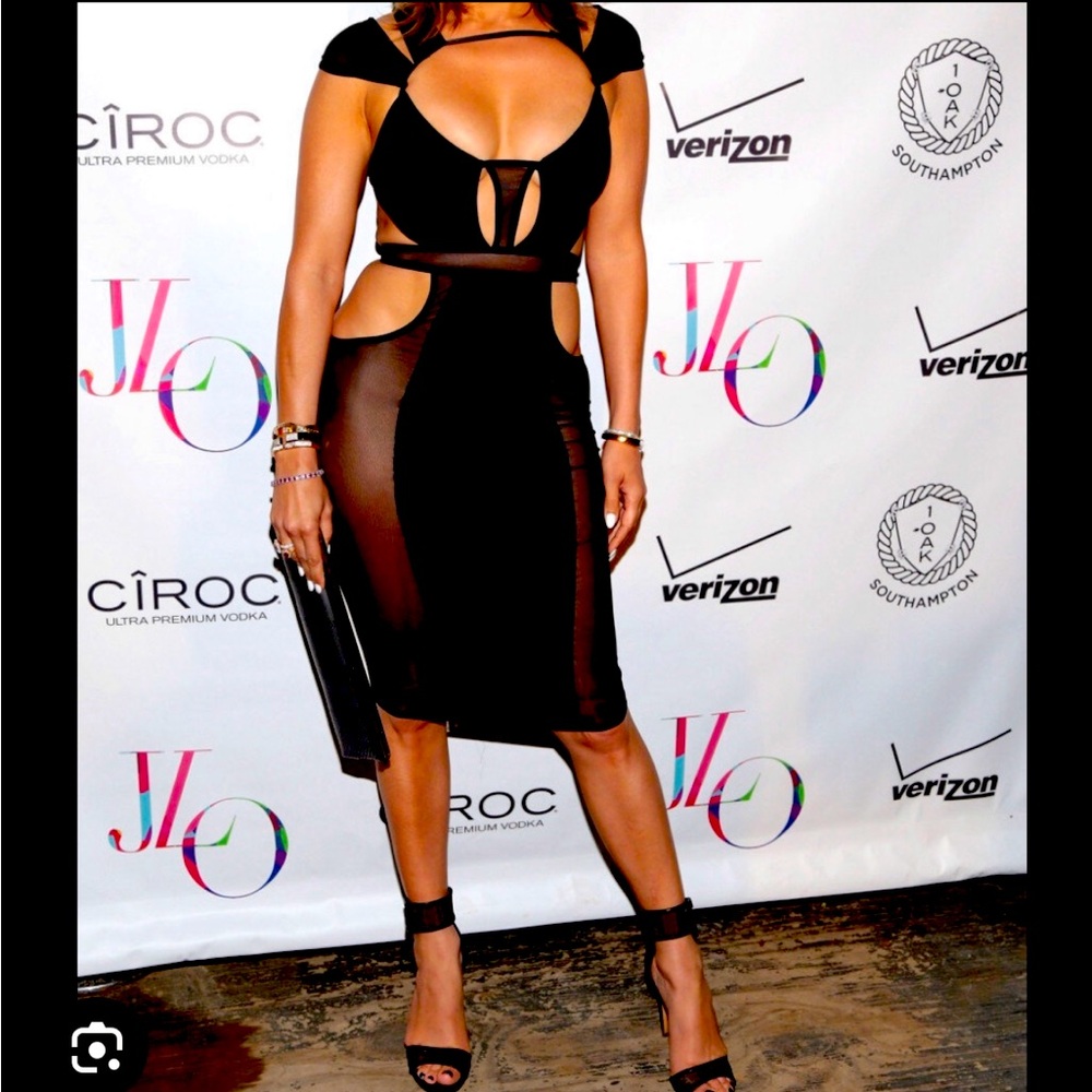 J Lo inspired birthday dress worn once.